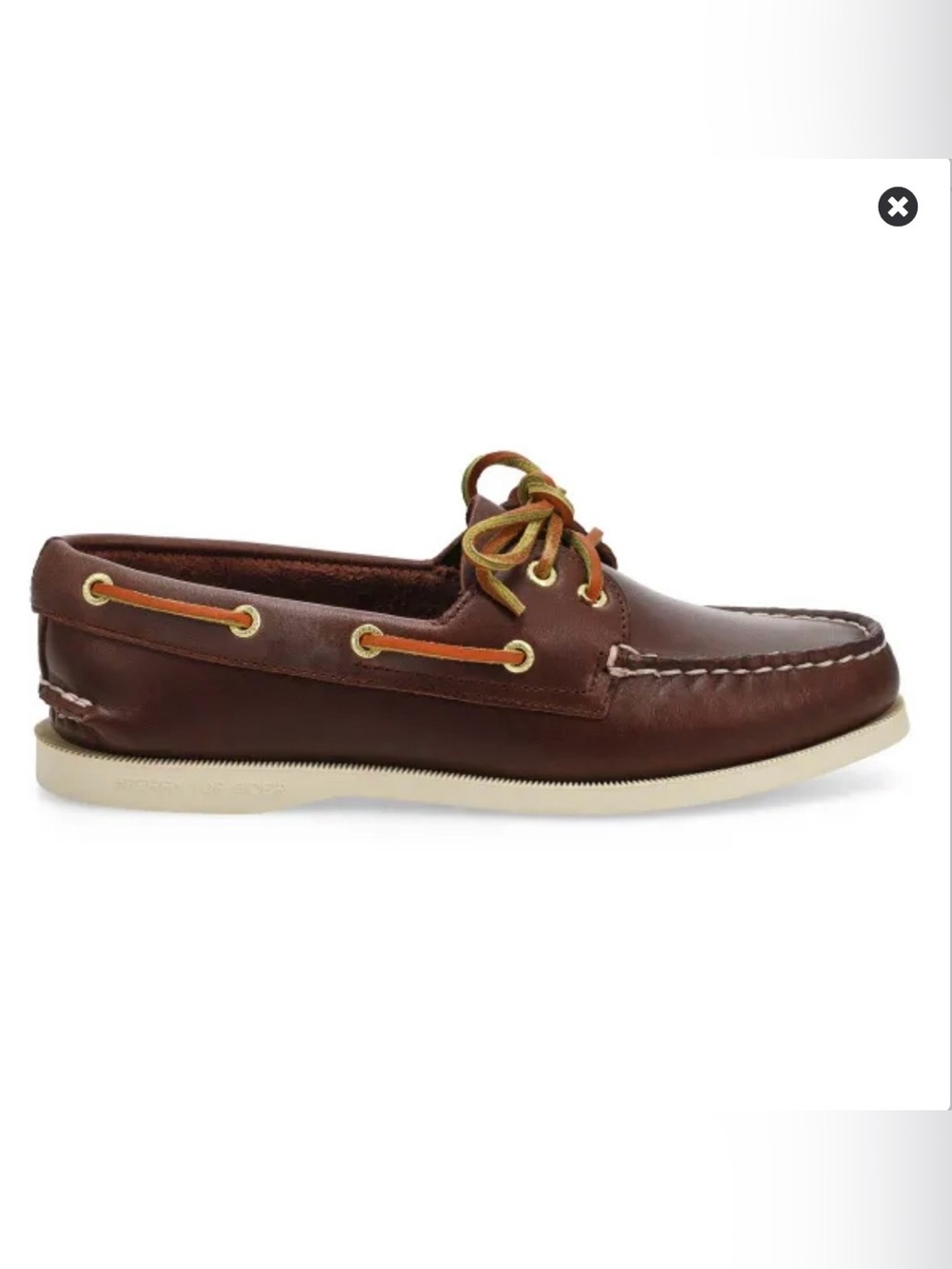 Sperry Top-Sider Original 2 Eye Boat Shoe Brown 5